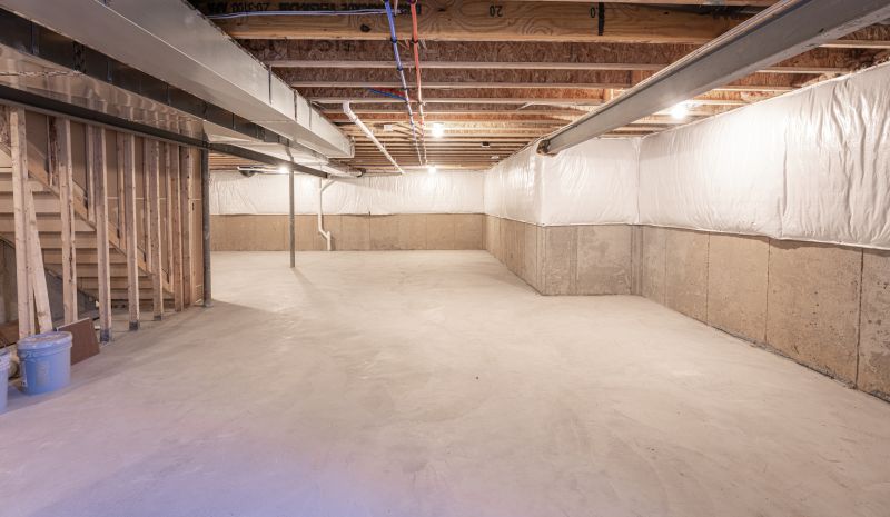 Fresh Basement Floor